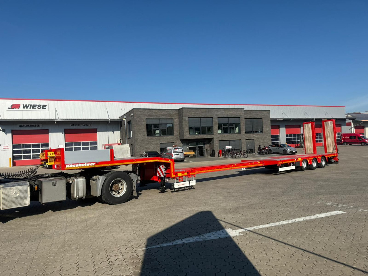 Kässbohrer K.SLA 3 / 1N-18/30 Ausziehbarer Tieflader - Низкорамный полуприцеп: фото 5 Kässbohrer K.SLA 3 / 1N-18/30 Ausziehbarer Tieflader - Низкорамный полуприцеп: фото 5