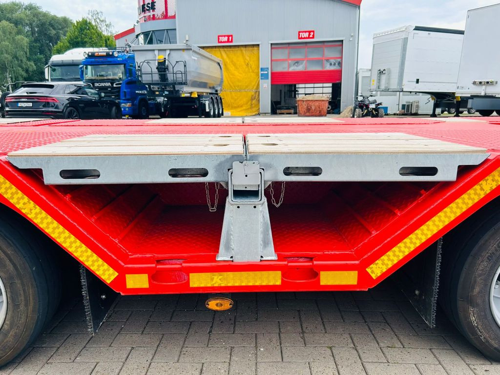 Новый Низкорамный полуприцеп Kässbohrer KSLA RJ Mega Jumbo Tieflader mit Radmulden tele: фото 11