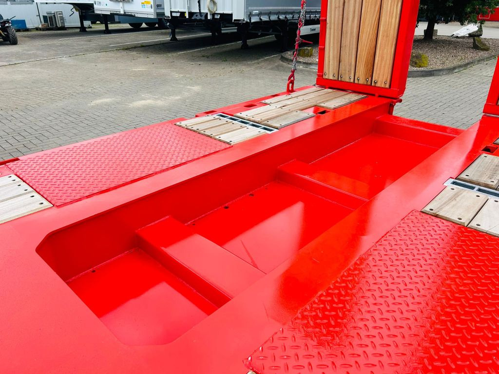Новый Низкорамный полуприцеп Kässbohrer KSLA RJ Mega Jumbo Tieflader mit Radmulden tele: фото 14