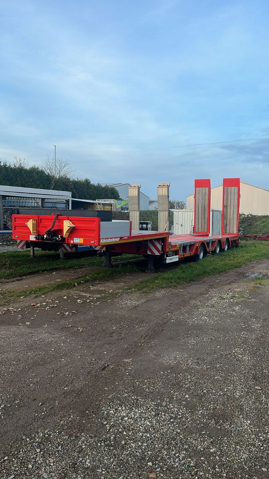 Kässbohrer KSLA RJ Mega Jumbo Tieflader tele Wie Neu - Низкорамный полуприцеп: фото 1 Kässbohrer KSLA RJ Mega Jumbo Tieflader tele Wie Neu - Низкорамный полуприцеп: фото 1