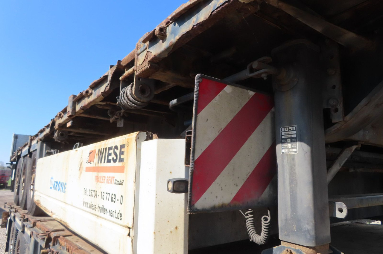 Krone Stahlmattenauflieger mit Bordwände - Полуприцеп бортовой/ Платформа: фото 2 Krone Stahlmattenauflieger mit Bordwände - Полуприцеп бортовой/ Платформа: фото 2