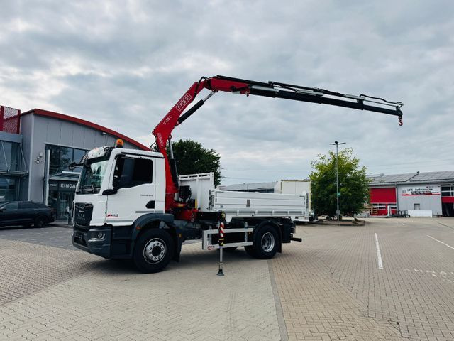 MAN 18.320 4x4 mit Fassi Ladekran Sofort Verfügbar - Самосвал, Автоманипулятор: фото 5 MAN 18.320 4x4 mit Fassi Ladekran Sofort Verfügbar - Самосвал, Автоманипулятор: фото 5