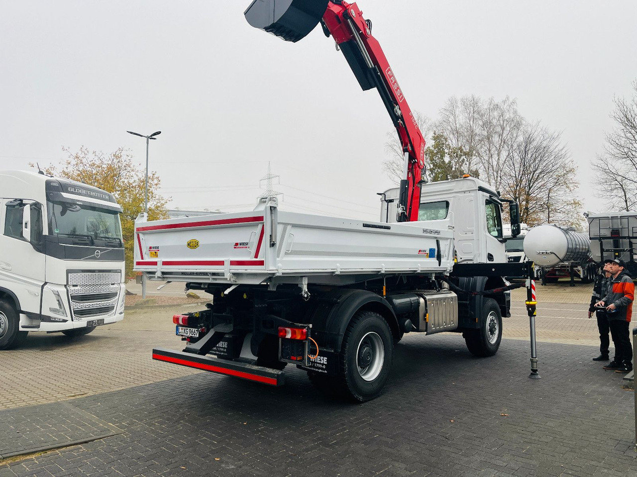 Mercedes-Benz Arocs 1835 4x4 Meiller Fassi Kran Kipper - Самосвал, Автоманипулятор: фото 5 Mercedes-Benz Arocs 1835 4x4 Meiller Fassi Kran Kipper - Самосвал, Автоманипулятор: фото 5