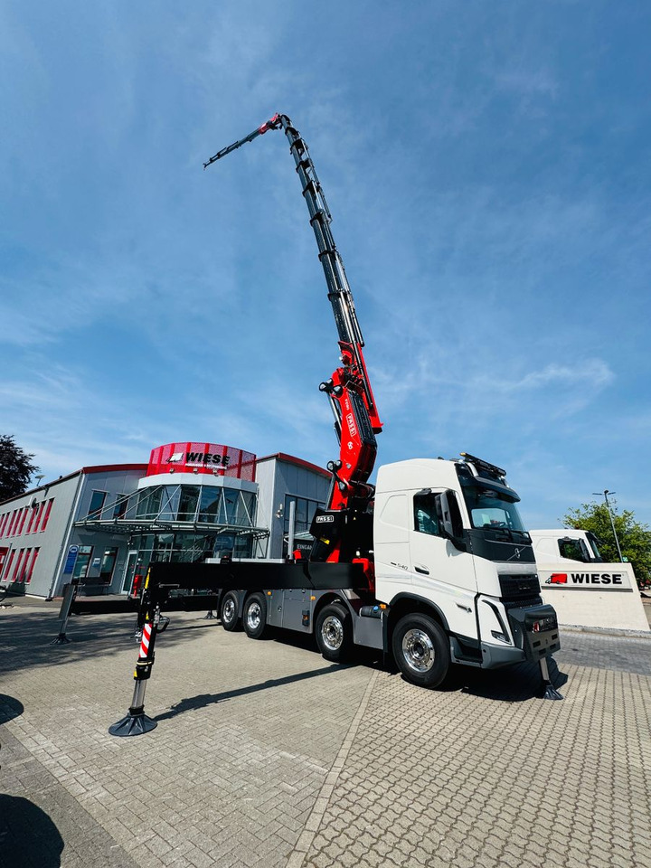 Volvo FH 540 mit Fassi F2150RAL Fly Jib + Winde - Грузовик бортовой/ Платформа, Автоманипулятор: фото 5 Volvo FH 540 mit Fassi F2150RAL Fly Jib + Winde - Грузовик бортовой/ Платформа, Автоманипулятор: фото 5