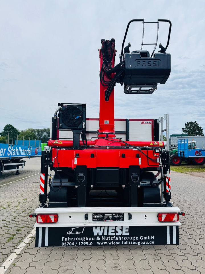 Wiese Baustoffauflieger - Heckkran Kran Fassi - Полуприцеп бортовой/ Платформа: фото 5 Wiese Baustoffauflieger - Heckkran Kran Fassi - Полуприцеп бортовой/ Платформа: фото 5