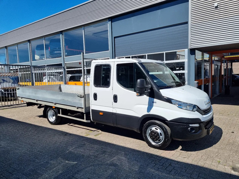 Iveco Daily 35C18 3.0D DC 6 zits Open laadbak 4.10m EURO 6 - Малотоннажный бортовой грузовик, Грузопассажирский фургон: фото 1 Iveco Daily 35C18 3.0D DC 6 zits Open laadbak 4.10m EURO 6 - Малотоннажный бортовой грузовик, Грузопассажирский фургон: фото 1