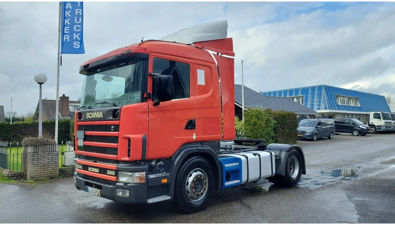Scania R124-360 360 MANUAL GEARBOX RETARDER HYDRAULIC PTO - Тягач: фото 1 Scania R124-360 360 MANUAL GEARBOX RETARDER HYDRAULIC PTO - Тягач: фото 1