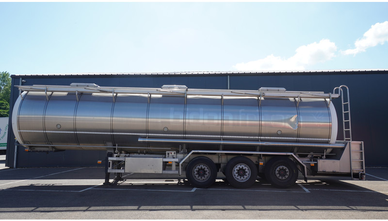 Полуприцеп-цистерна для транспортировки пищевых продуктов Burg 3 AXLE FOOD TRAILER 38.200LTR: фото 1