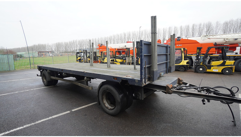 Hoffman 2 AXLE FLATBED WITH TWIST LOCKS 20FT - Прицеп бортовой/ Платформа: фото 3 Hoffman 2 AXLE FLATBED WITH TWIST LOCKS 20FT - Прицеп бортовой/ Платформа: фото 3