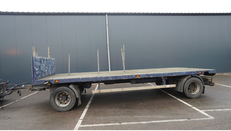 Hoffman 2 AXLE FLATBED WITH TWIST LOCKS 20FT - Прицеп бортовой/ Платформа: фото 1 Hoffman 2 AXLE FLATBED WITH TWIST LOCKS 20FT - Прицеп бортовой/ Платформа: фото 1