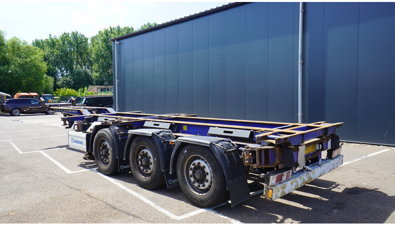 Krone 3 AXLE CONTAINER TRANSPORT TRAILER EXTENDABLE 45 FT - Полуприцеп-контейнеровоз/ Сменный кузов: фото 5 Krone 3 AXLE CONTAINER TRANSPORT TRAILER EXTENDABLE 45 FT - Полуприцеп-контейнеровоз/ Сменный кузов: фото 5
