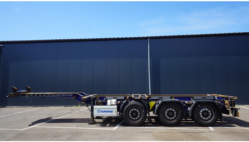 Krone 3 AXLE CONTAINER TRANSPORT TRAILER EXTENDABLE 45 FT - Полуприцеп-контейнеровоз/ Сменный кузов: фото 1 Krone 3 AXLE CONTAINER TRANSPORT TRAILER EXTENDABLE 45 FT - Полуприцеп-контейнеровоз/ Сменный кузов: фото 1