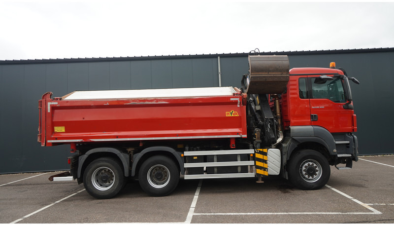 MAN TGS 28.400 6X6 2 SIDE TIPPER WITH HMF 1643 CRANE 376.400KM - Автоманипулятор: фото 5 MAN TGS 28.400 6X6 2 SIDE TIPPER WITH HMF 1643 CRANE 376.400KM - Автоманипулятор: фото 5