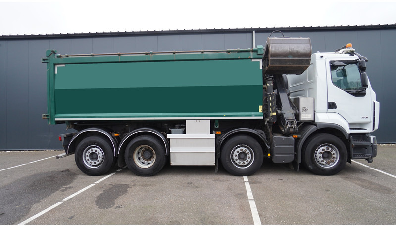 Renault PREMIUM 380 DXI 8X2/6 2 SIDE TIPPER WITH PLFINGER Q 170 Z CRANE.278.200KM - Автоманипулятор: фото 5 Renault PREMIUM 380 DXI 8X2/6 2 SIDE TIPPER WITH PLFINGER Q 170 Z CRANE.278.200KM - Автоманипулятор: фото 5