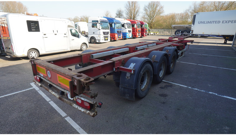 Renders 3 AXLE EXTENDABLE CONTAINER TRANSPORT TRAILER - Полуприцеп-контейнеровоз/ Сменный кузов: фото 5 Renders 3 AXLE EXTENDABLE CONTAINER TRANSPORT TRAILER - Полуприцеп-контейнеровоз/ Сменный кузов: фото 5