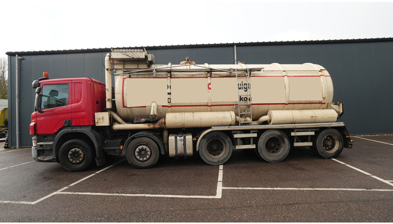Scania P 380 10X4 BLOW AND SUCK TRUCK 522.000 - Грузовик-цистерна: фото 1 Scania P 380 10X4 BLOW AND SUCK TRUCK 522.000 - Грузовик-цистерна: фото 1