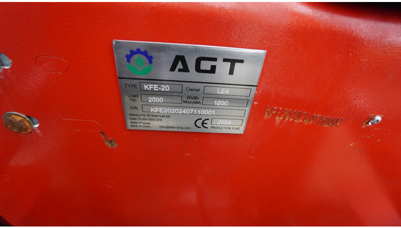 AGT KFE-20 NEW ELECTRIC FORKLIFT DUPLEX - Строительная техника: фото 5 AGT KFE-20 NEW ELECTRIC FORKLIFT DUPLEX - Строительная техника: фото 5