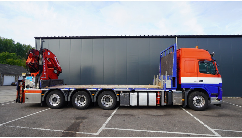 Volvo FM 450 8X4 FLATBED WITH GORMACH 3400E6 CRANE - Автоманипулятор: фото 4 Volvo FM 450 8X4 FLATBED WITH GORMACH 3400E6 CRANE - Автоманипулятор: фото 4