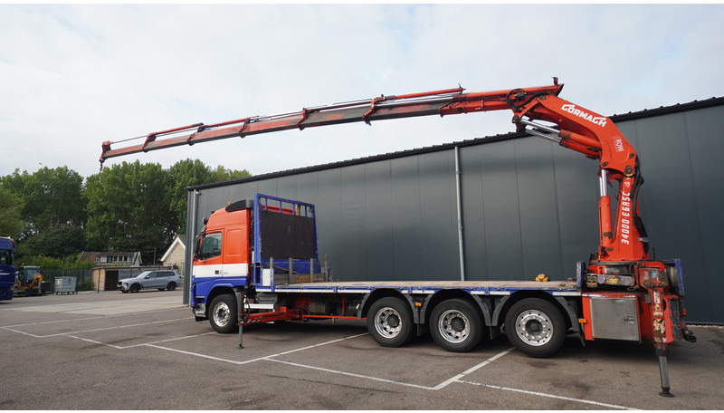 Volvo FM 450 8X4 FLATBED WITH GORMACH 3400E6 CRANE - Автоманипулятор: фото 3 Volvo FM 450 8X4 FLATBED WITH GORMACH 3400E6 CRANE - Автоманипулятор: фото 3