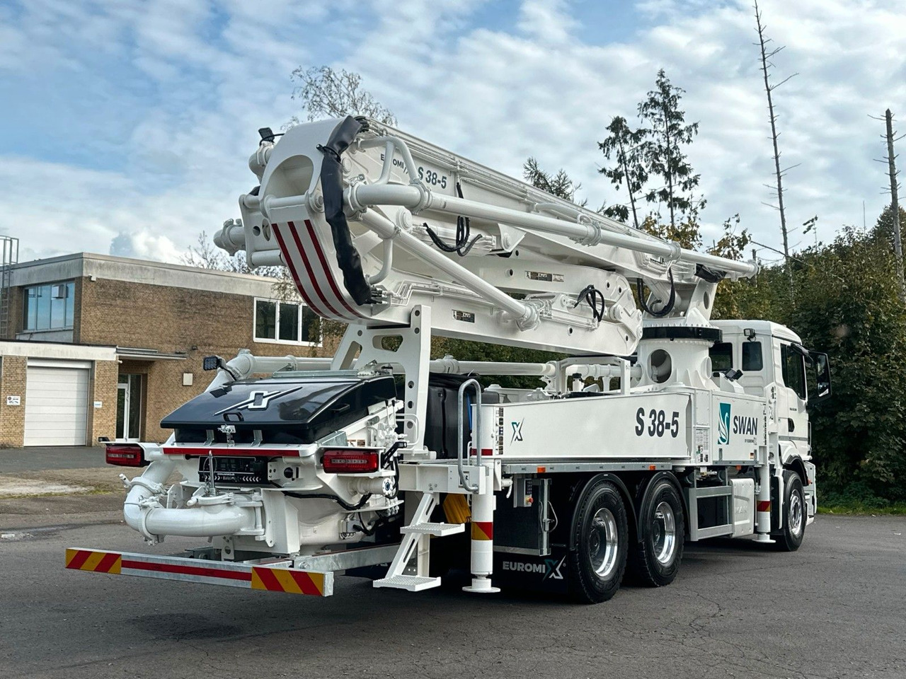 MAN TGS 26.510 6x4 SWAN TSP 38-5 160RZ ( 38m ) - Автобетоносмеситель: фото 5 MAN TGS 26.510 6x4 SWAN TSP 38-5 160RZ ( 38m ) - Автобетоносмеситель: фото 5