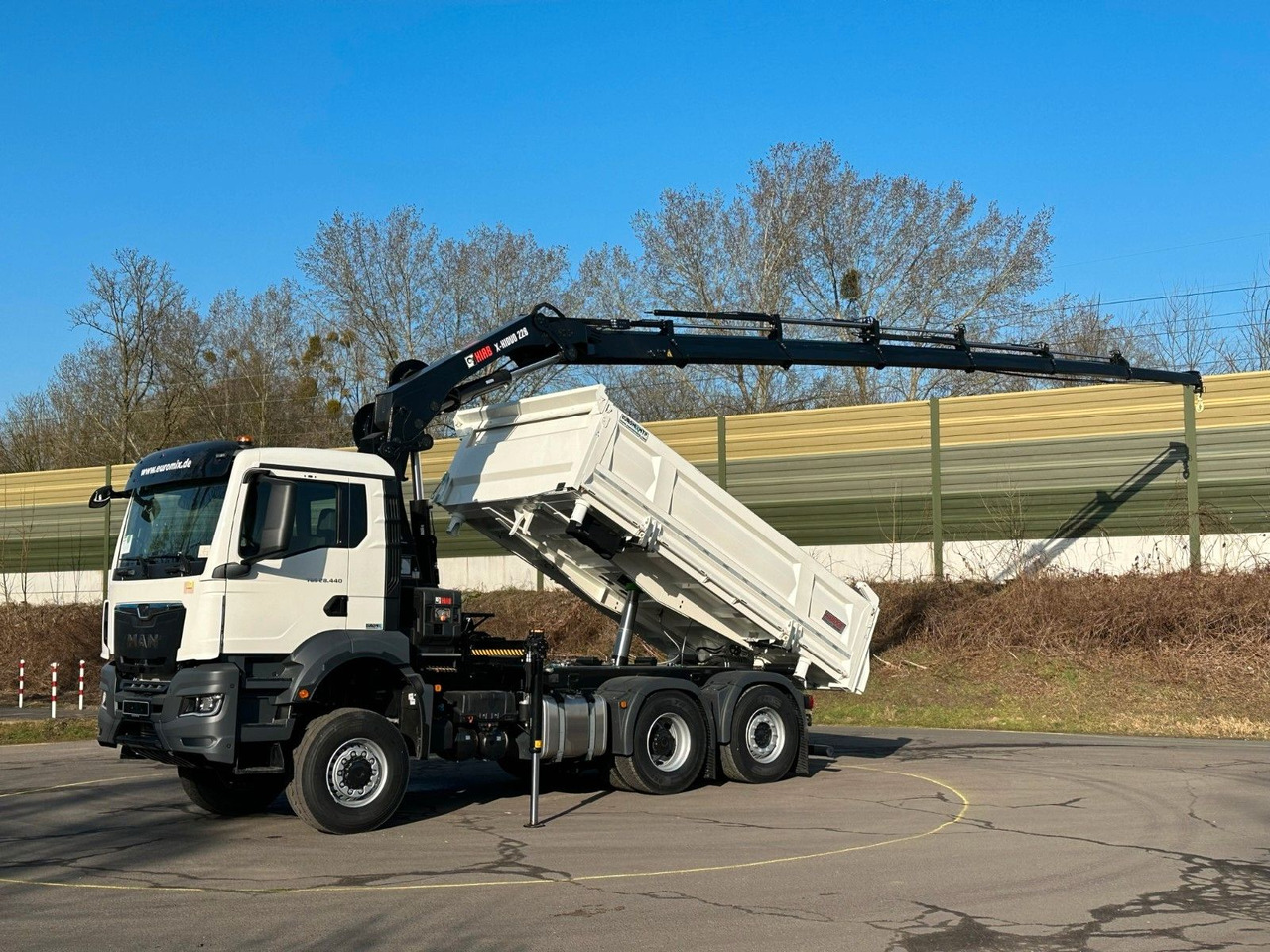 MAN TGS 28.440 6x4-4/3-Seiten- Kipper / Hiab 228-6 - Самосвал, Автоманипулятор: фото 3 MAN TGS 28.440 6x4-4/3-Seiten- Kipper / Hiab 228-6 - Самосвал, Автоманипулятор: фото 3