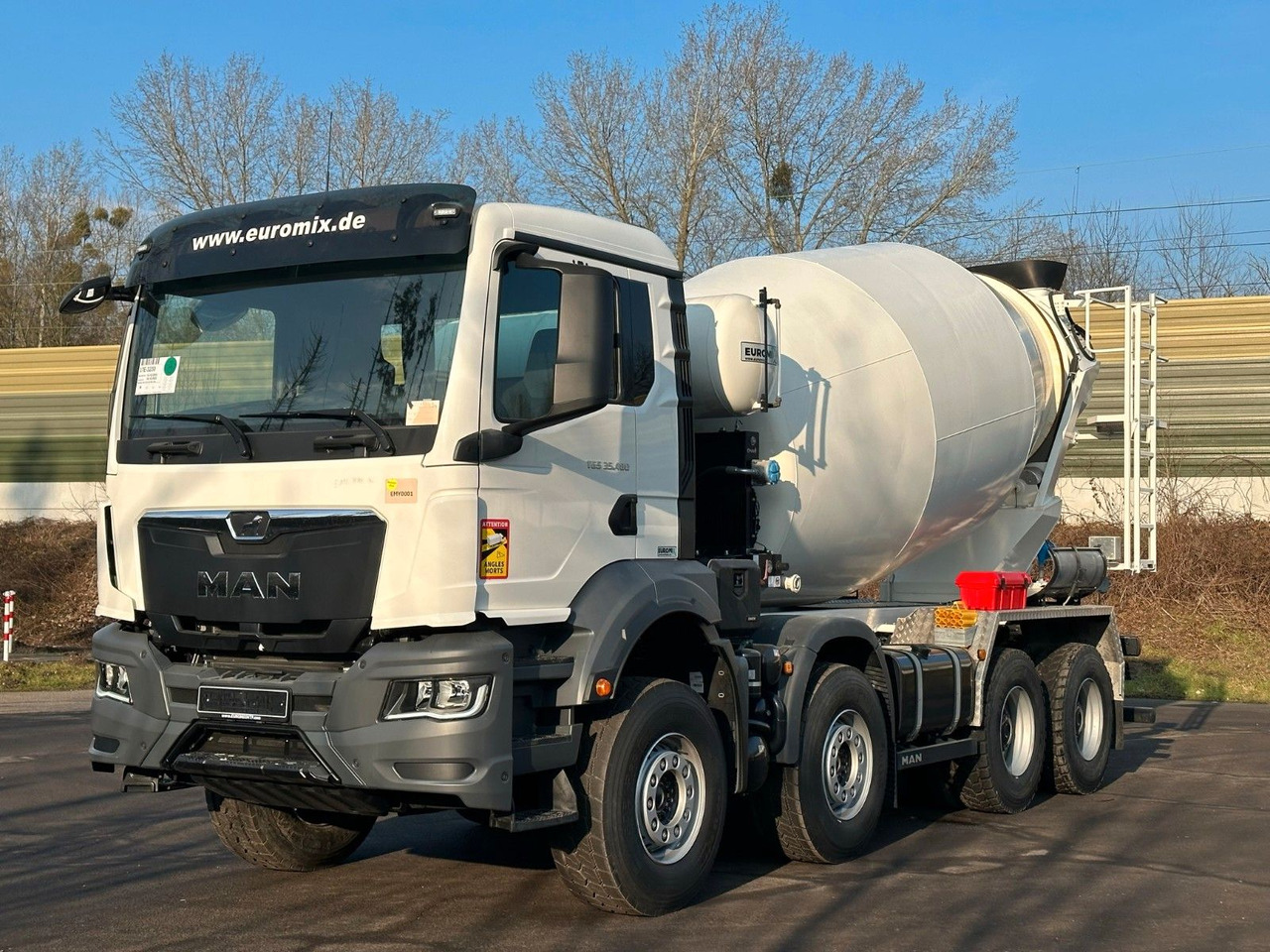 MAN TGS 37.480 8x4 EuromixMTP EM 10 L - Автобетоносмеситель: фото 1 MAN TGS 37.480 8x4 EuromixMTP EM 10 L - Автобетоносмеситель: фото 1