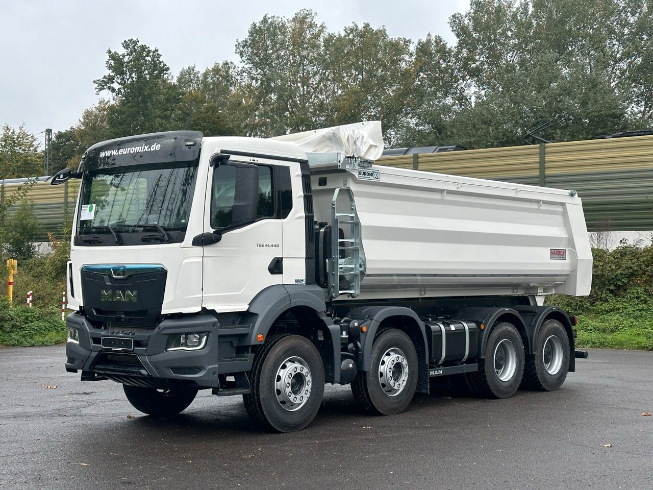 MAN TGS 41.440 BB 8X4 Euromix Mulden Kipper HARDOX - Самосвал: фото 1 MAN TGS 41.440 BB 8X4 Euromix Mulden Kipper HARDOX - Самосвал: фото 1
