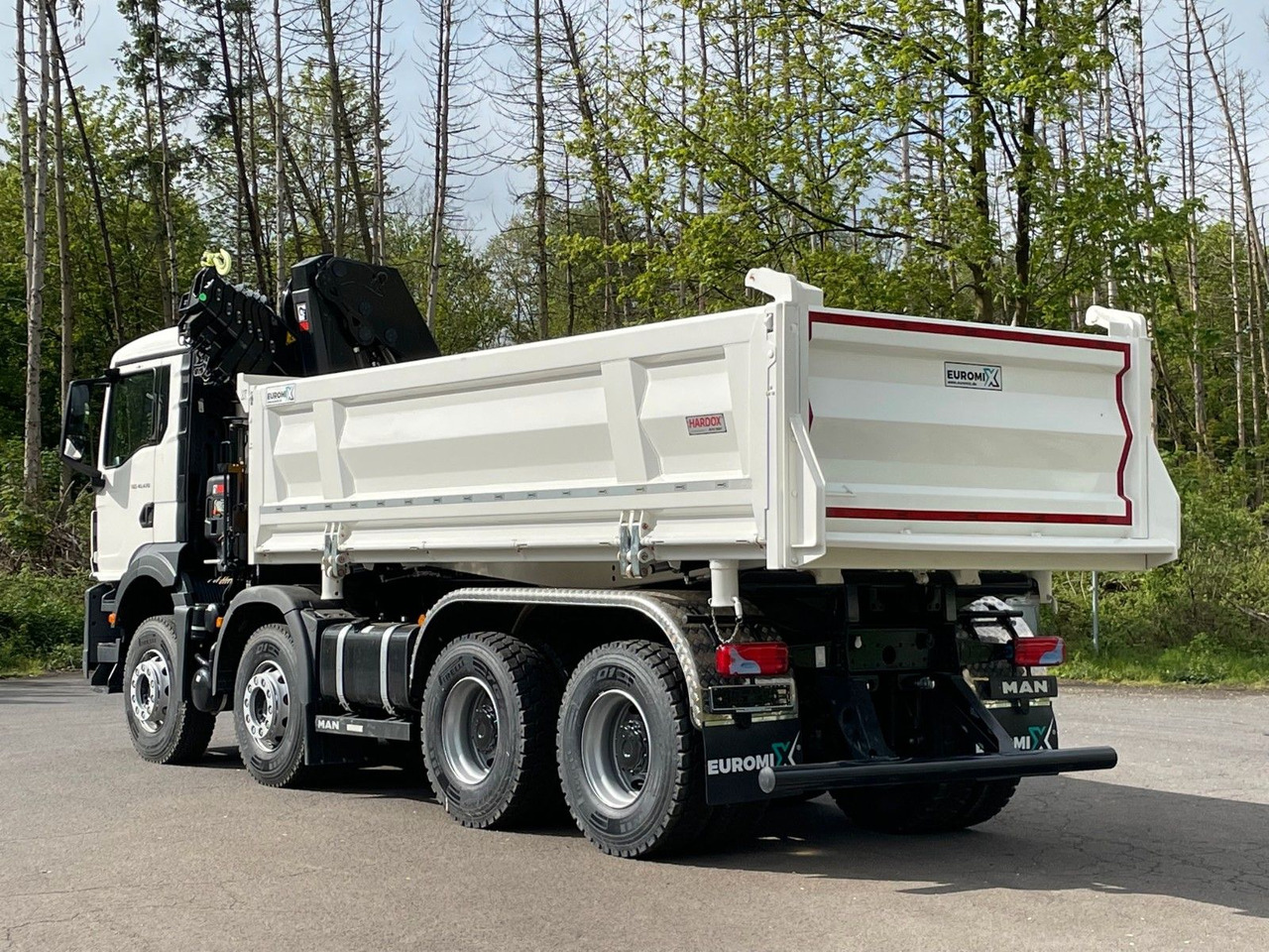MAN TGS 41.480 8x4/Euro6e Euromix Kipper Hiab 228-6 - Самосвал, Автоманипулятор: фото 5 MAN TGS 41.480 8x4/Euro6e Euromix Kipper Hiab 228-6 - Самосвал, Автоманипулятор: фото 5