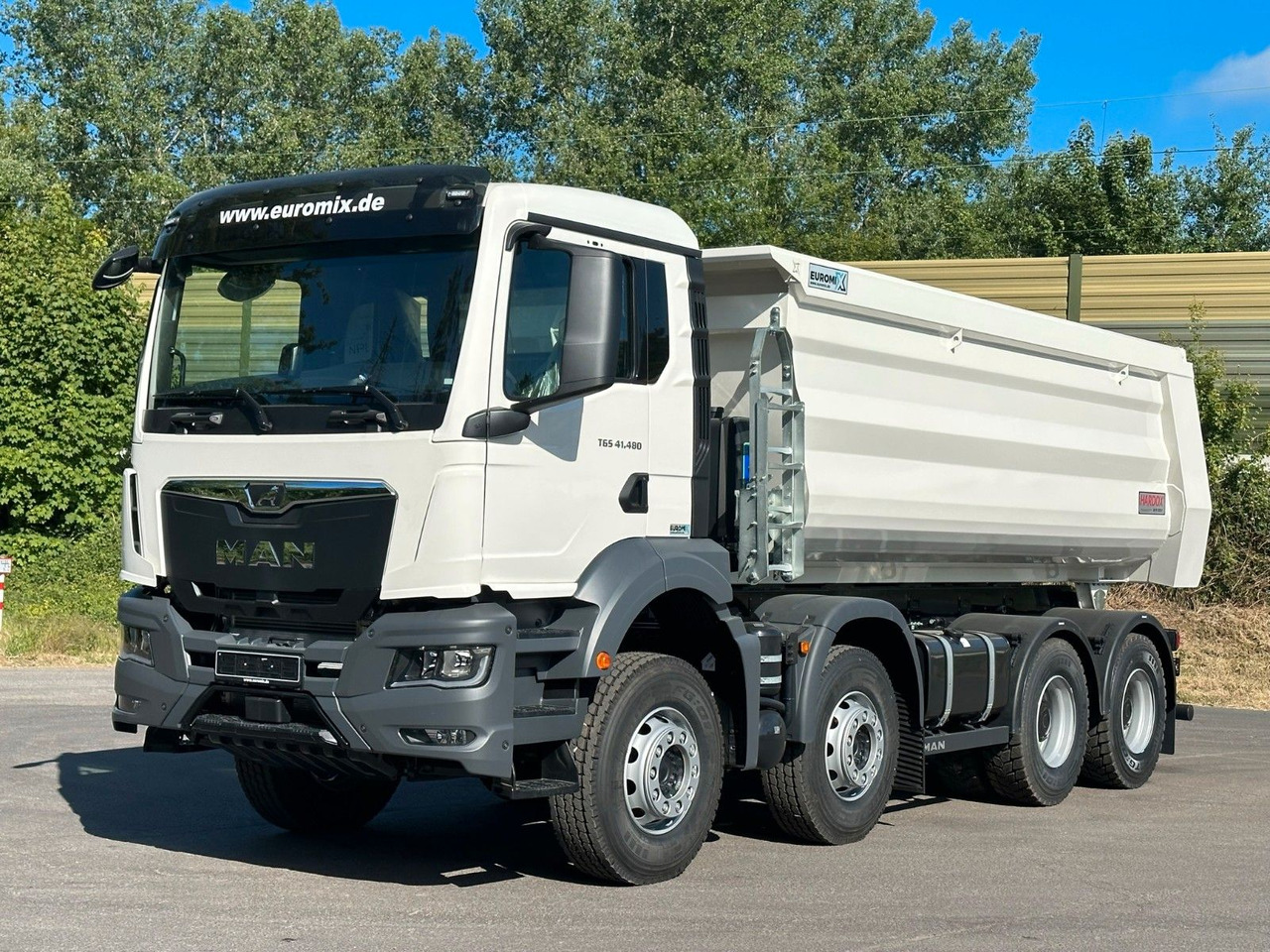 MAN TGS 41.480 BB 8X4 Euromix Mulden Kipper HARDOX - Самосвал: фото 2 MAN TGS 41.480 BB 8X4 Euromix Mulden Kipper HARDOX - Самосвал: фото 2