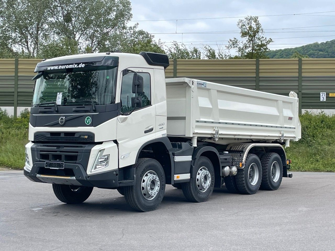 Volvo FMX 460 8x4 / EuromixMTP 3-Seiten-Kipper - Самосвал: фото 1 Volvo FMX 460 8x4 / EuromixMTP 3-Seiten-Kipper - Самосвал: фото 1