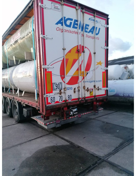 Curtain semi-trailer with used aboveground 2700 &4850L tanks Gas, Gaz, LPG, GPL, Propane, Butane tank ID 8.370 - Тентованный полуприцеп: фото 3 Curtain semi-trailer with used aboveground 2700 &4850L tanks Gas, Gaz, LPG, GPL, Propane, Butane tank ID 8.370 - Тентованный полуприцеп: фото 3