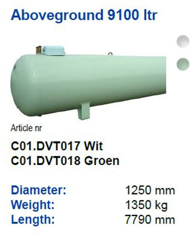 De Visser Propaan/Butaan LPG tank 9100 L gastank Propaan/Butaan LPG tank 9100 L (4,55 ton) Gastank Ø 1250 including tank fittings ID 11.10 L: 7790mm, 1350kg option of heating spiral - Топливный бак для Грузовиков: фото 4 De Visser Propaan/Butaan LPG tank 9100 L gastank Propaan/Butaan LPG tank 9100 L (4,55 ton) Gastank Ø 1250 including tank fittings ID 11.10 L: 7790mm, 1350kg option of heating spiral - Топливный бак для Грузовиков: фото 4