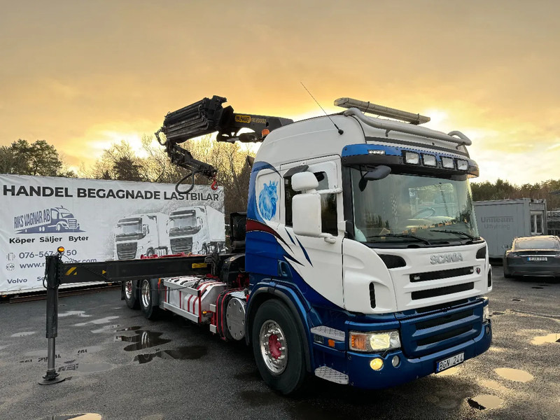Scania P420 6X2*4, Hooklift-truck with Crane, 2008 - Грузовик, Автоманипулятор: фото 3 Scania P420 6X2*4, Hooklift-truck with Crane, 2008 - Грузовик, Автоманипулятор: фото 3