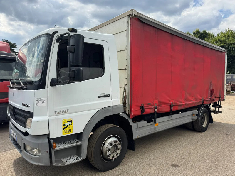 Mercedes-Benz Atego 1218 **FULL STEEL-SUSPENSION LAMES** - Тентованный грузовик: фото 1 Mercedes-Benz Atego 1218 **FULL STEEL-SUSPENSION LAMES** - Тентованный грузовик: фото 1