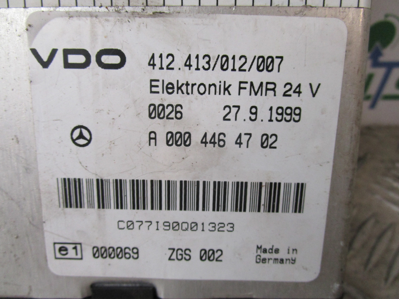 MERCEDES ATEGO FMR UNIT P/NO A0004464702 - Электрическая система для Грузовиков: фото 2 MERCEDES ATEGO FMR UNIT P/NO A0004464702 - Электрическая система для Грузовиков: фото 2
