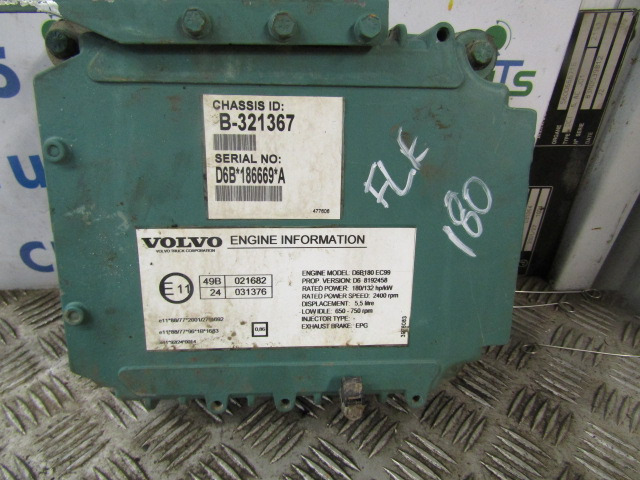 VOLVO FL6 D6B 180 ENGINE ECU O/NO 03161965 – PO3 - Блок управления для Грузовиков: фото 4 VOLVO FL6 D6B 180 ENGINE ECU O/NO 03161965 – PO3 - Блок управления для Грузовиков: фото 4