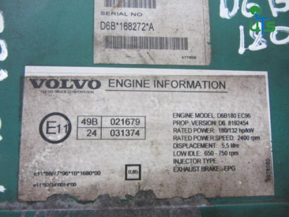 VOLVO FLE 180 ENGINE ECU P/NO D6B 168272A - Блок управления для Грузовиков: фото 2 VOLVO FLE 180 ENGINE ECU P/NO D6B 168272A - Блок управления для Грузовиков: фото 2
