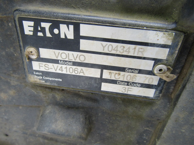 VOLVO FLE EATON 4106A 6 SPEED GEARBOX SUITS 1998 – 2006 TRUCK - Коробка передач для Грузовиков: фото 2 VOLVO FLE EATON 4106A 6 SPEED GEARBOX SUITS 1998 – 2006 TRUCK - Коробка передач для Грузовиков: фото 2