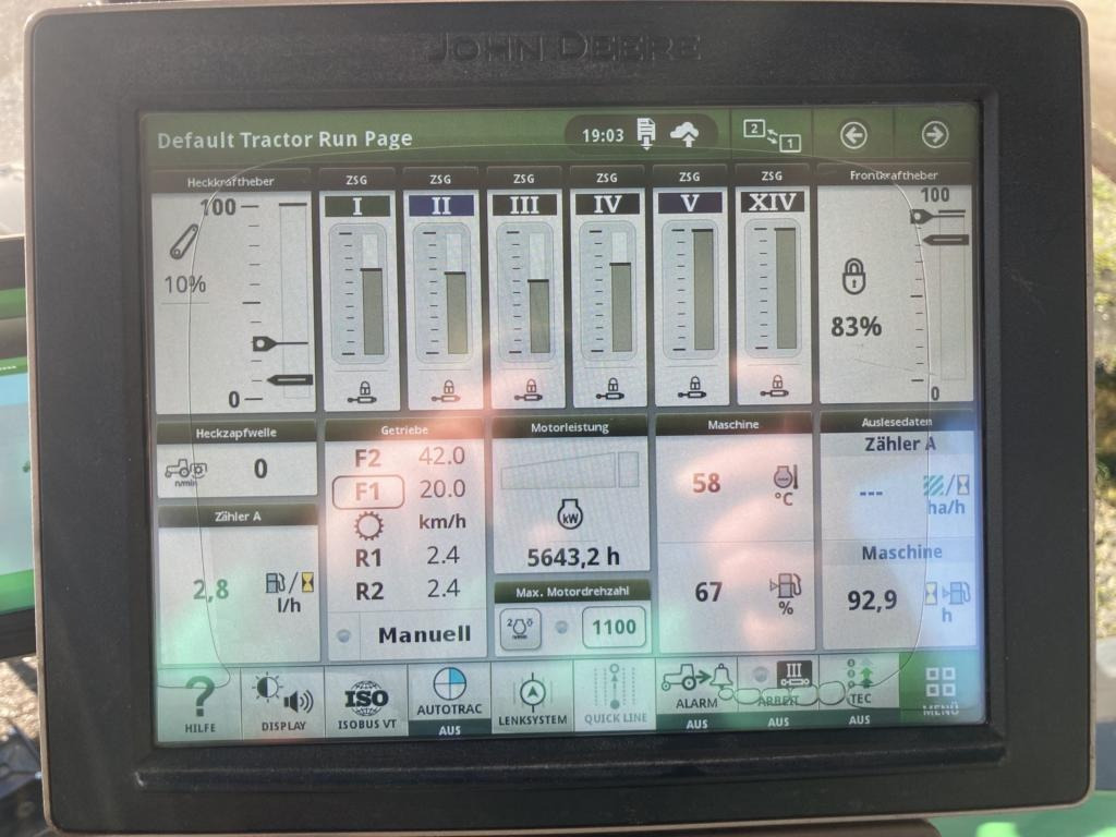 Трактор John Deere 8345R: фото 19