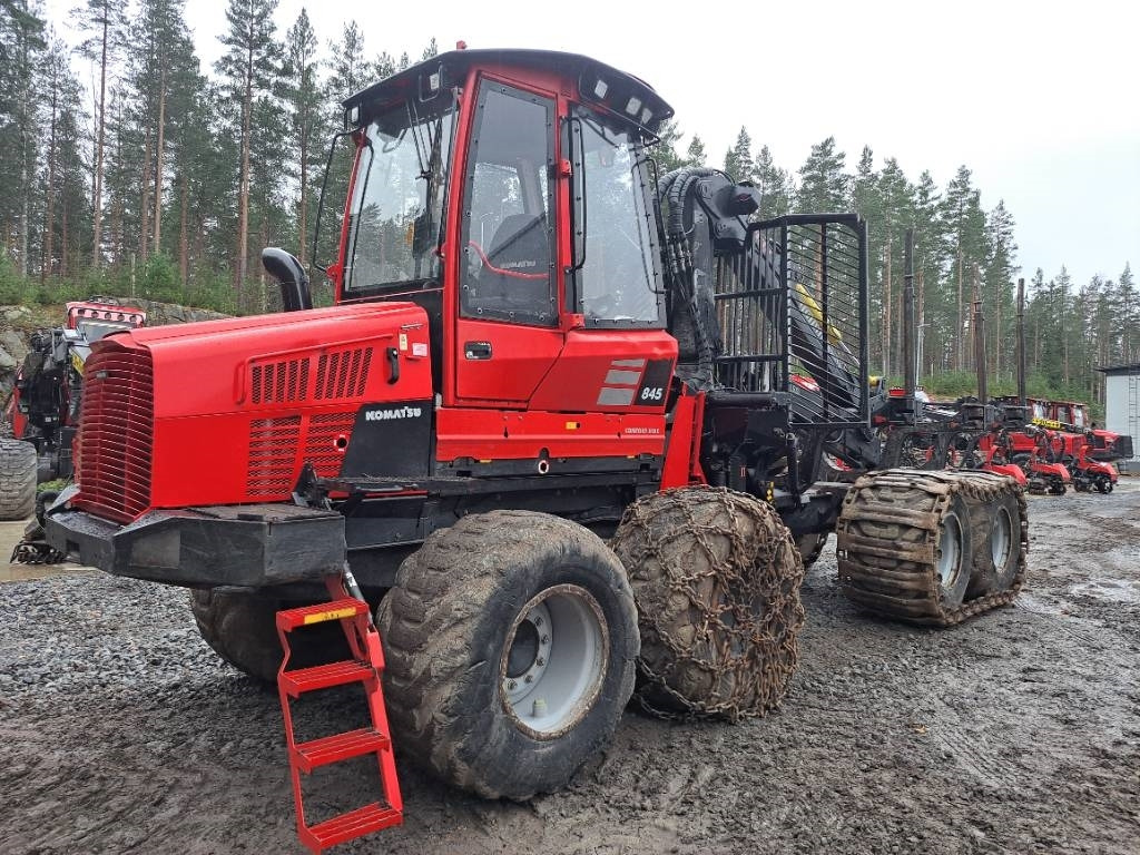 Форвардер Komatsu 845: фото 9