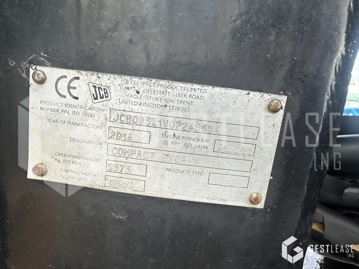 Мини-экскаватор Jcb 85Z-1: фото 7