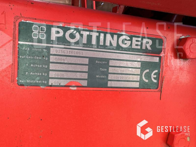 Самозагружающийся прицеп POTTINGER LADER PROFI 5G: фото 12