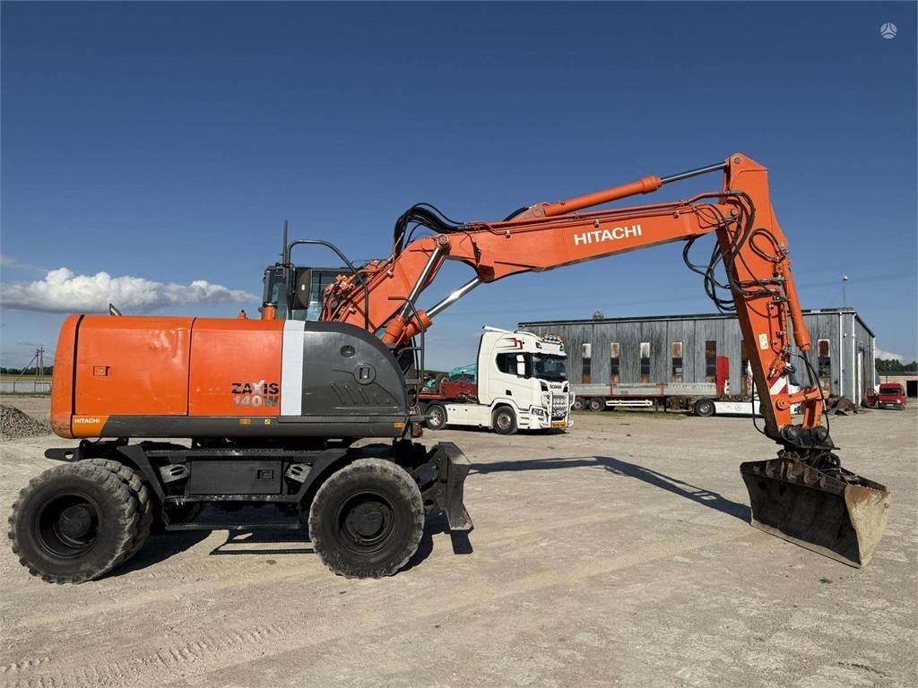 Hitachi ZX 140 W - Колёсный экскаватор: фото 5 Hitachi ZX 140 W - Колёсный экскаватор: фото 5