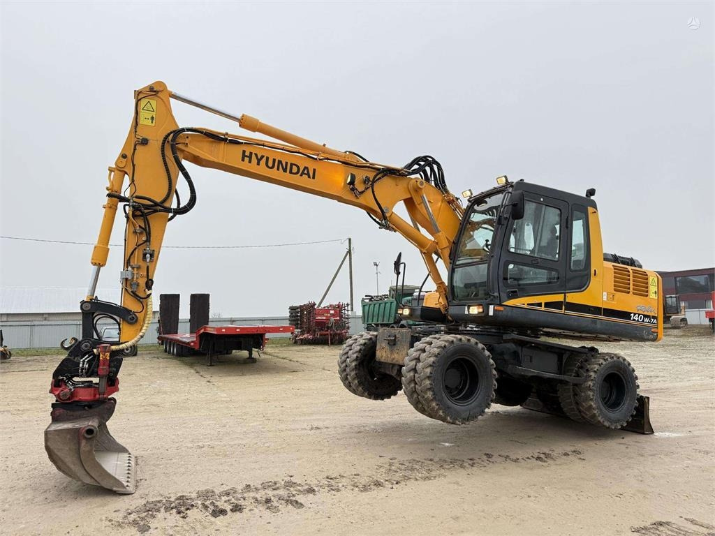Hyundai Robex 140 W-7A ROTOTILT - Колёсный экскаватор: фото 2 Hyundai Robex 140 W-7A ROTOTILT - Колёсный экскаватор: фото 2