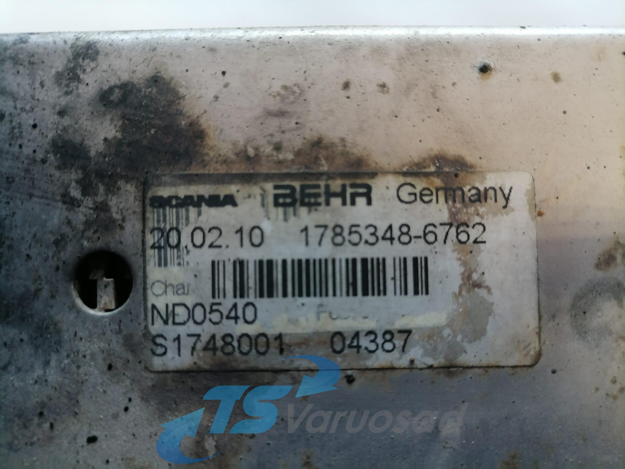 Scania EGR radiator 1785348 - Радиатор EGR для Грузовиков: фото 4 Scania EGR radiator 1785348 - Радиатор EGR для Грузовиков: фото 4