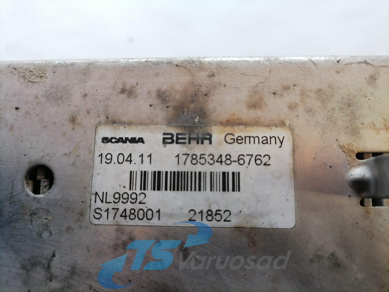 Scania EGR radiator 1785348 - Радиатор EGR для Грузовиков: фото 4 Scania EGR radiator 1785348 - Радиатор EGR для Грузовиков: фото 4
