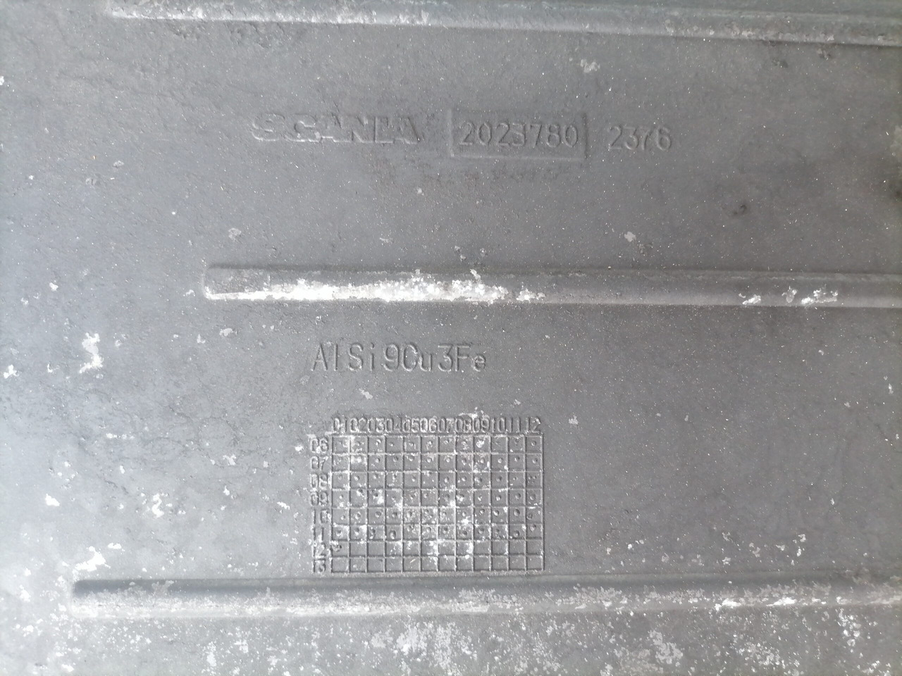 Scania Oil sump 2023780 - Масляный поддон для Грузовиков: фото 3 Scania Oil sump 2023780 - Масляный поддон для Грузовиков: фото 3