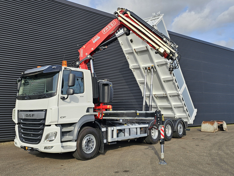 DAF CF 530 8x4-4 / FASSI 27.5 t/m CRANE + TIPPER - Автоманипулятор: фото 2 DAF CF 530 8x4-4 / FASSI 27.5 t/m CRANE + TIPPER - Автоманипулятор: фото 2