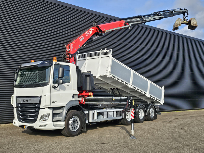 DAF CF 530 8x4-4 / FASSI 27.5 t/m CRANE + TIPPER - Самосвал, Автоманипулятор: фото 1 DAF CF 530 8x4-4 / FASSI 27.5 t/m CRANE + TIPPER - Самосвал, Автоманипулятор: фото 1