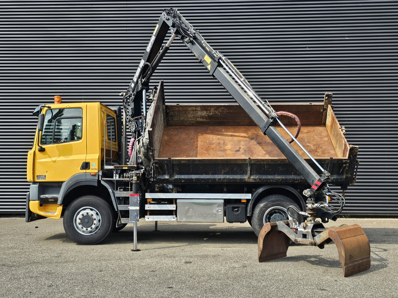 DAF CF 75.250 4X4 / HIAB CRANE + TIPPER / MANUAL / SPRING - Самосвал, Автоманипулятор: фото 3 DAF CF 75.250 4X4 / HIAB CRANE + TIPPER / MANUAL / SPRING - Самосвал, Автоманипулятор: фото 3
